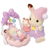 Le coucher des soeurs Lapin Chocolat - Sylvanian Families - 5806