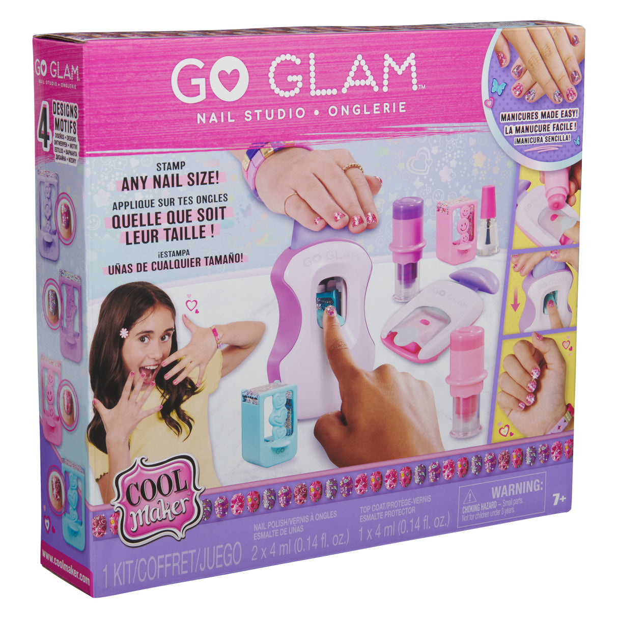 SPIN MASTER COOL MAKER - Coffret Go Glam Nail Studio