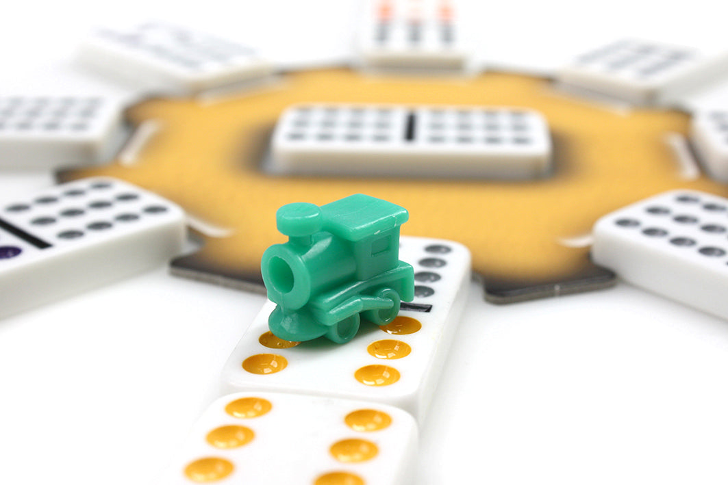 Jeu de dominos Mexican Train TACTIC - Boîte métal - Multicolore - 30 min - Adulte
