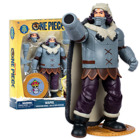 Figurine articulée - ONE PIECE - Wapol - 15 cm - Des 4 ans