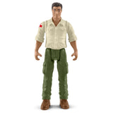 Gros camion de sauvetage d'animaux, coffret de jeu de 45 pieces avec 2 figurines d'animaux, 1 figurine de ranger articulée et des