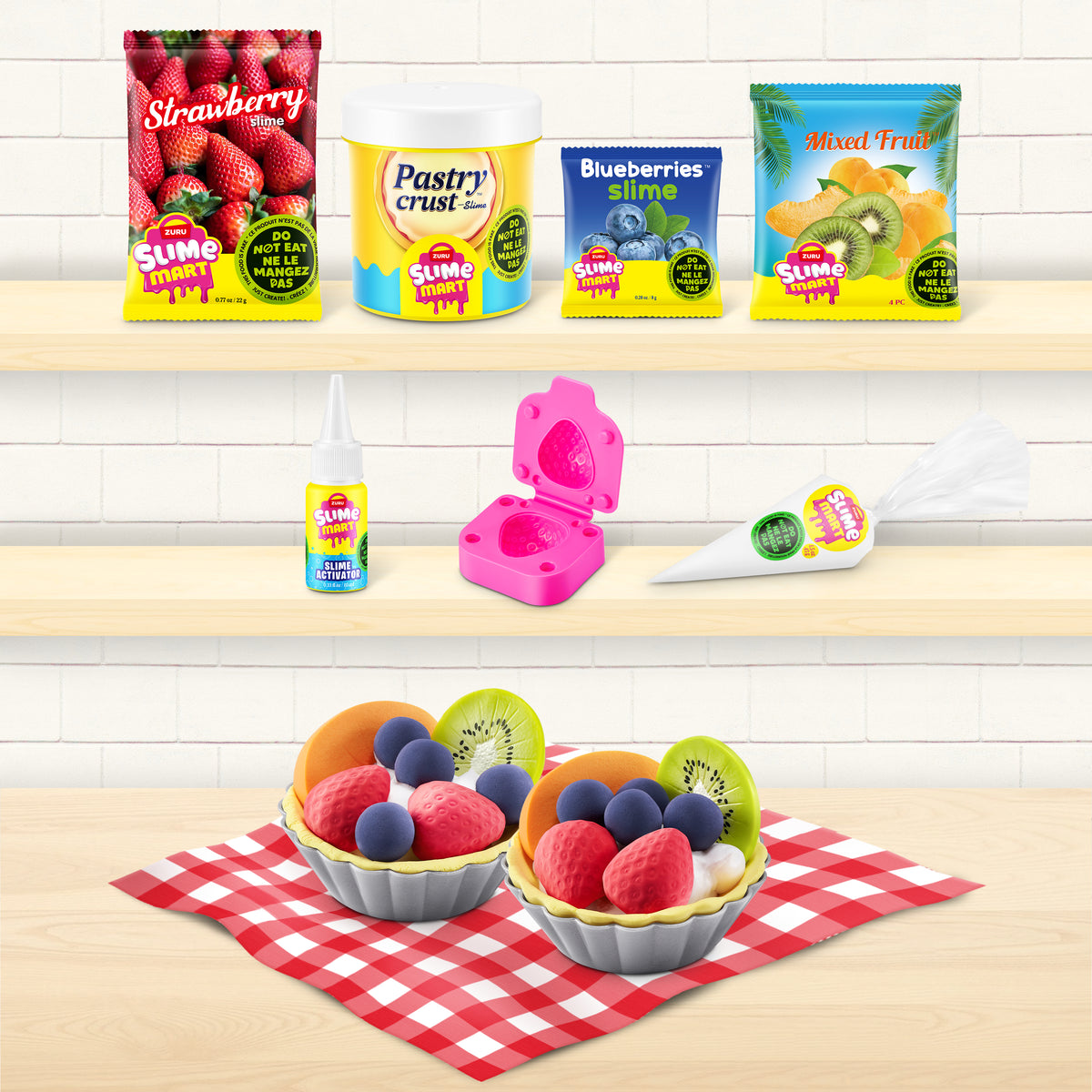 Activités créatives et manuelles - ZURU - Slime Mart Shopping Bag - Des 6 ans