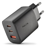 Chargeur secteur NGS Era 2x USB-C + 1x USB-A 65W (Noir)