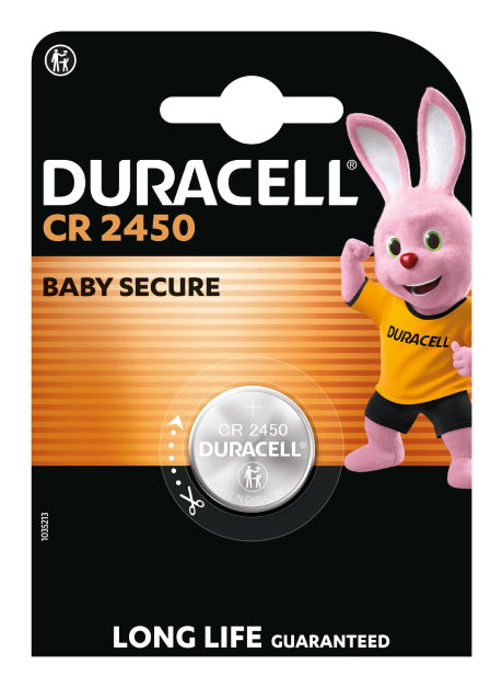 Pile lithium Duracell type (CR2450) 3V