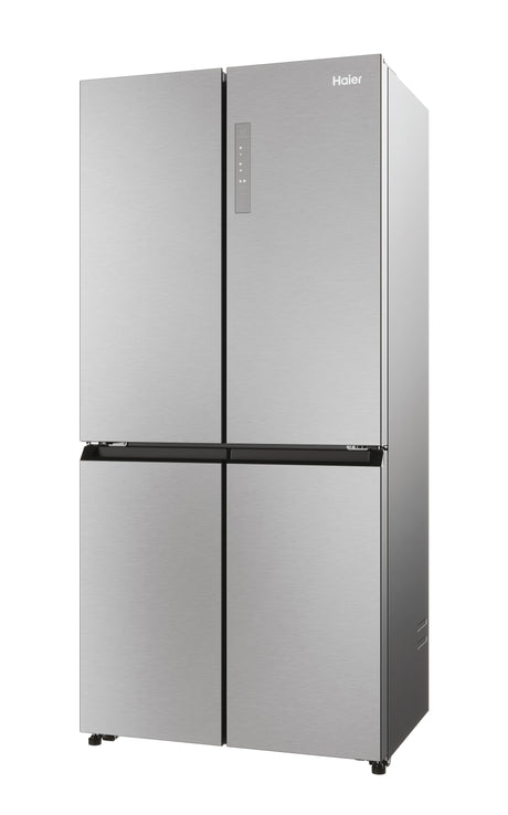 Réfrigérateur multi-portes - HAIER - HCR3818ENMM - Classe E - 467 L - 35 dB - 181,5 x 83,3 x 65 cm - Silver