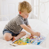 Jeu d'imitation - Planche activités Montessori - Certifié FSC - des 3 ans - Melissa & Doug