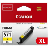 CANON Cartouche d'encre CLI-571 XL grande capacitÈ Jaune (CLI571XL)