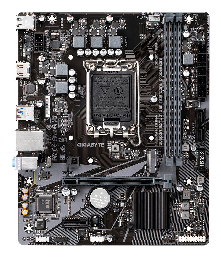 Carte mere - GIGABYTE - H610M K DDR4