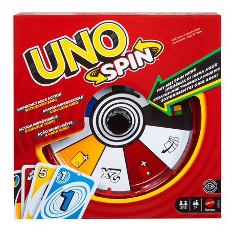 Jeu de cartes - MATTEL GAMES - UNO Wizz - Roue interactive - a partir de 7 ans - Mixte