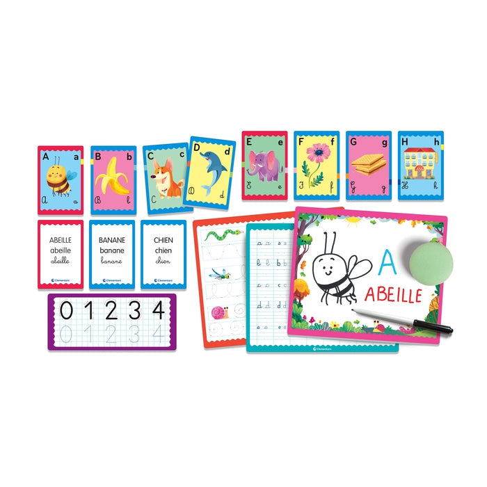 Clementoni - Coffret Jeux d'écriture - 23 activités - Dés 4 ans