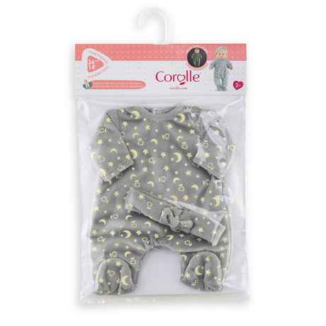 Pyjama - Corolle - Brille dans la Nuit - 36 cm - Étoiles phosphorescentes - Facile a enfiler