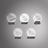 Alimentation ATX Tacens Radix VII AG M - 600W (Noir)