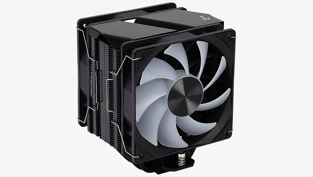 Ventilateur processeur Aerocool Rime 4 Dual RGB (Noir)