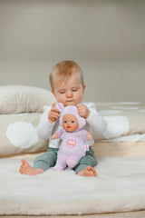 Poupon - BABY BORN - Poupon Souris - Petites oreilles douces et poches pour les doigts - 26 cm - Nouveau-né