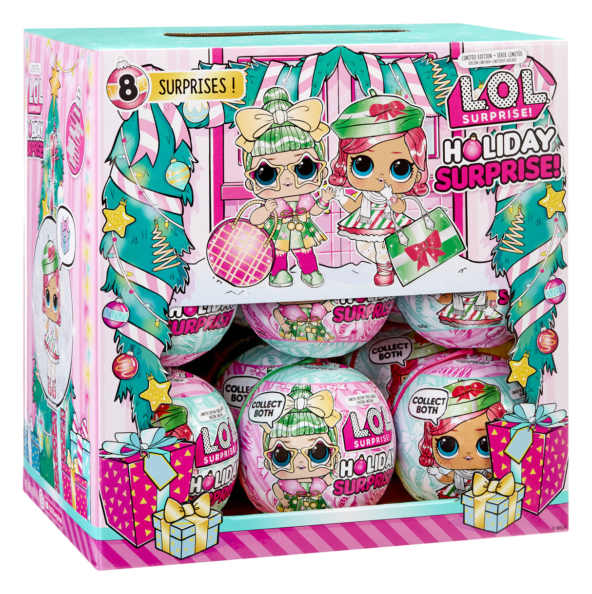 LOL Holiday Surprise - Poupée aléatoire a collectionner - Fetes de fin d'année