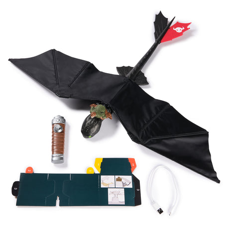 Figurine Volante Dreamworks Dragons Krokmou RC Dragons Movie