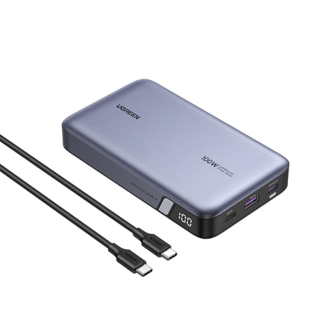 Batterie externe - UGREEN - 20,000 mAh - 100W - Version 2 - Gris
