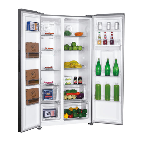 Réfrigérateur Américain - CANDY - CHSBSO-6174XWD - No Frost - Classe E - 529 L - 39 dB - Inox