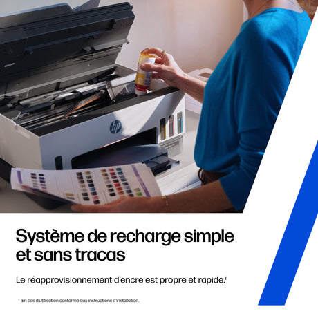 HP 31 Bouteille d'encre cyan authentique 70 mL (1VU26AE) pour HP Smart Tank 455/457/513/Plus 555/Plus 559/Plus 570/Plus 655