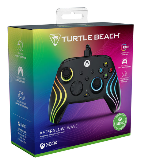 Manette de jeu RGB filaire - TURTLE BEACH - TBC-2002-05 - Afterglow™ Wave - Noir - Xbox/PC
