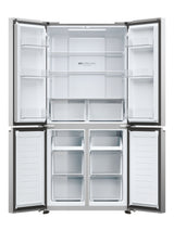 Réfrigérateur multi-portes - HAIER - HCR3818ENMM - Classe E - 467 L - 35 dB - 181,5 x 83,3 x 65 cm - Silver