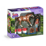 Figurine L'aventure western de Hannah, Schleich 42775 Horse Club, des 5 ans