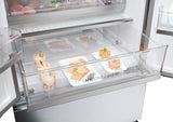 Réfrigérateur Multi-Portes - HAIER - HFR5720EWMG - Classe E - 477 L (337+140) - 37 dB - Silver