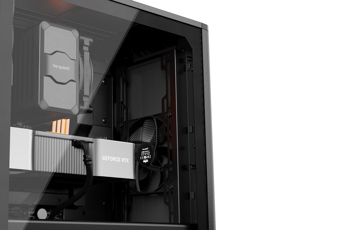 Boitier Moyen Tour ATX be quiet! Pure Base 501 AirFlow avec panneau vitré (Noir)