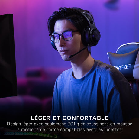 Casque gaming ouvert sans fil - TURTLE BEACH - Atlas™ Air - Pour PC - Noir