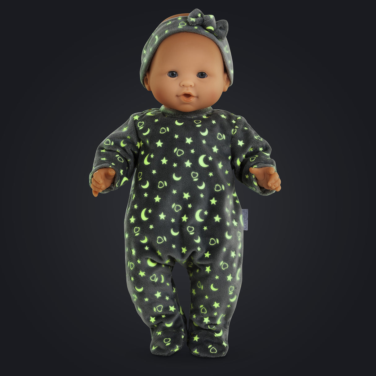 Pyjama - Corolle - Brille dans la Nuit - 36 cm - Étoiles phosphorescentes - Facile a enfiler