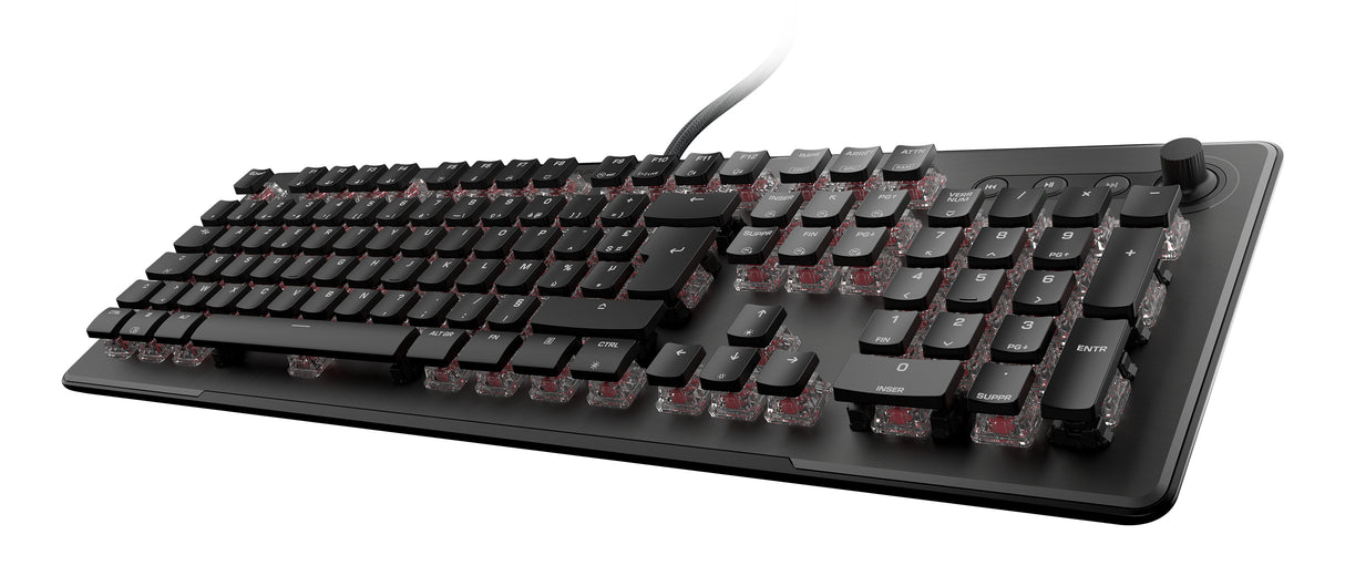 Clavier gaming PC optique et mécanique - TURTLE BEACH - Vulcan II Max - Noir
