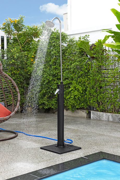 Douche solaire - Bestway - SolarFlow 8 L - Noir - 50 x 50 x 218 cm - 7,6 kg