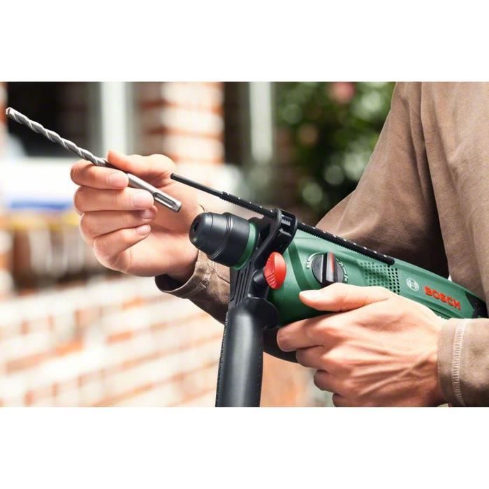 Perforateur Bosch - PBH 2500 SRE (600W, 1,9 J, 0 ñ 5.100 cps/min, LivrÈ avec Accessoires et Coffret Plastique)