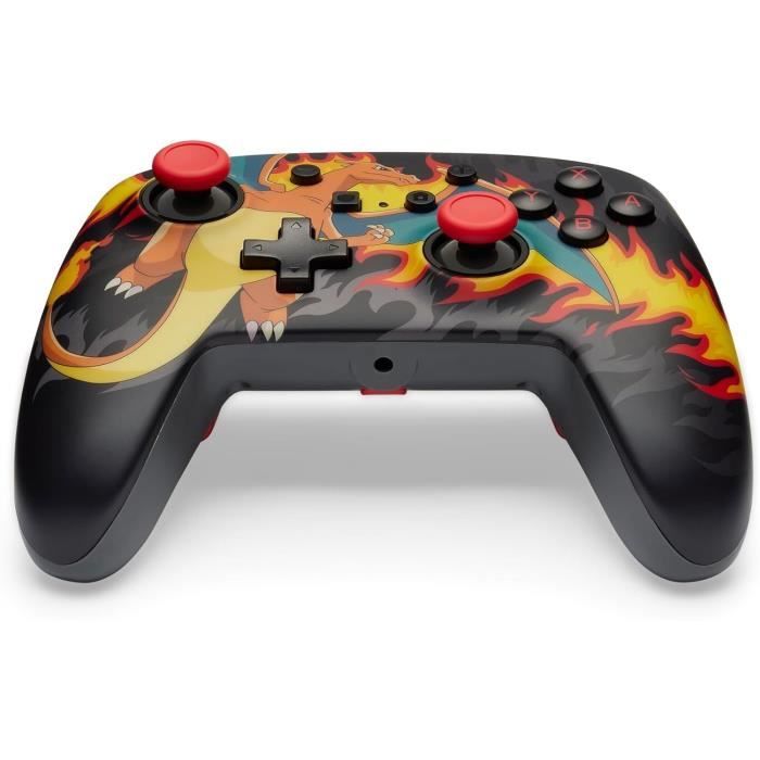 Manette Filaire - POWER A - Nintendo Switch - Charizad Firestorm