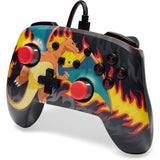 Manette Filaire - POWER A - Nintendo Switch - Charizad Firestorm