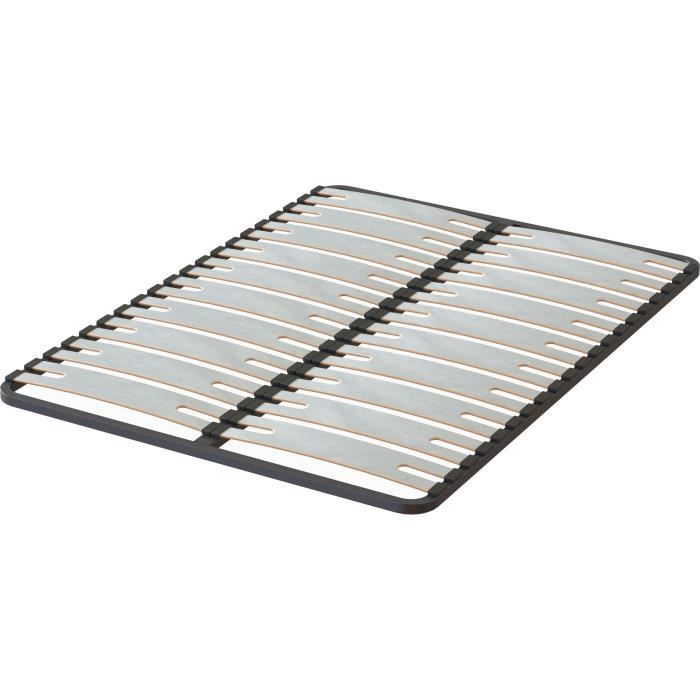 SEDAC Sommier OPTISIZE 140 x 190 -  Cadre a lattes extra large 141mm d'épaisseur