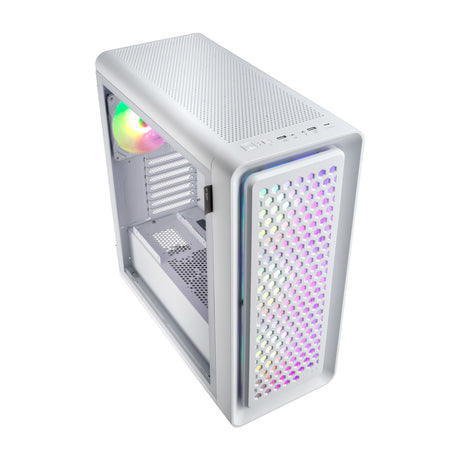 Boitier Grand Tour ATX FSP CUT593P RGB avec panneau vitré (Blanc)