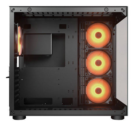 Boitier Moyen Tour ATX Cougar FV150 RGB avec panneaux vitrés (Noir)