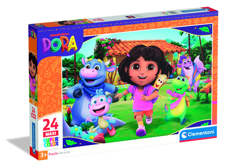 CLEMENTONI - 24 pieces Maxi - Dora