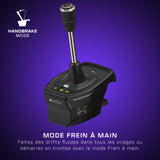 Levier de vitesse et frein a main universel - TURTLE BEACH - TBS-0001-05 - VelocityOne™ Multi-Shift - Noir