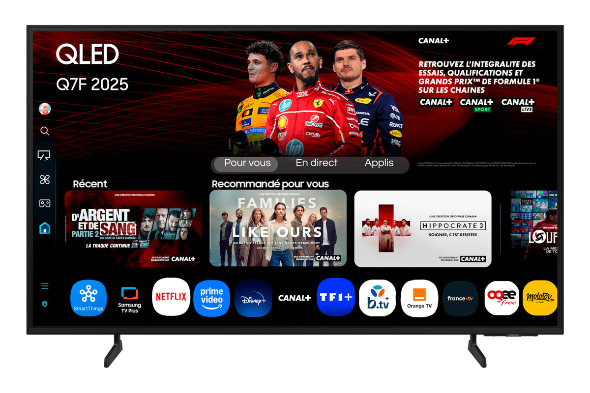 Samsung TQ85Q7FA  - TV QLED 85 (214 cm) - 4K UHD 3840x2160 - HDR10+ - Smart TV - Gaming Hub - 3xHDMI - WiFi