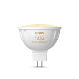 Ampoule connectée - PHILIPS HUE - MR16 - Lumiere blanche - Compatible bluetooth - Fonctionne avec App et voix