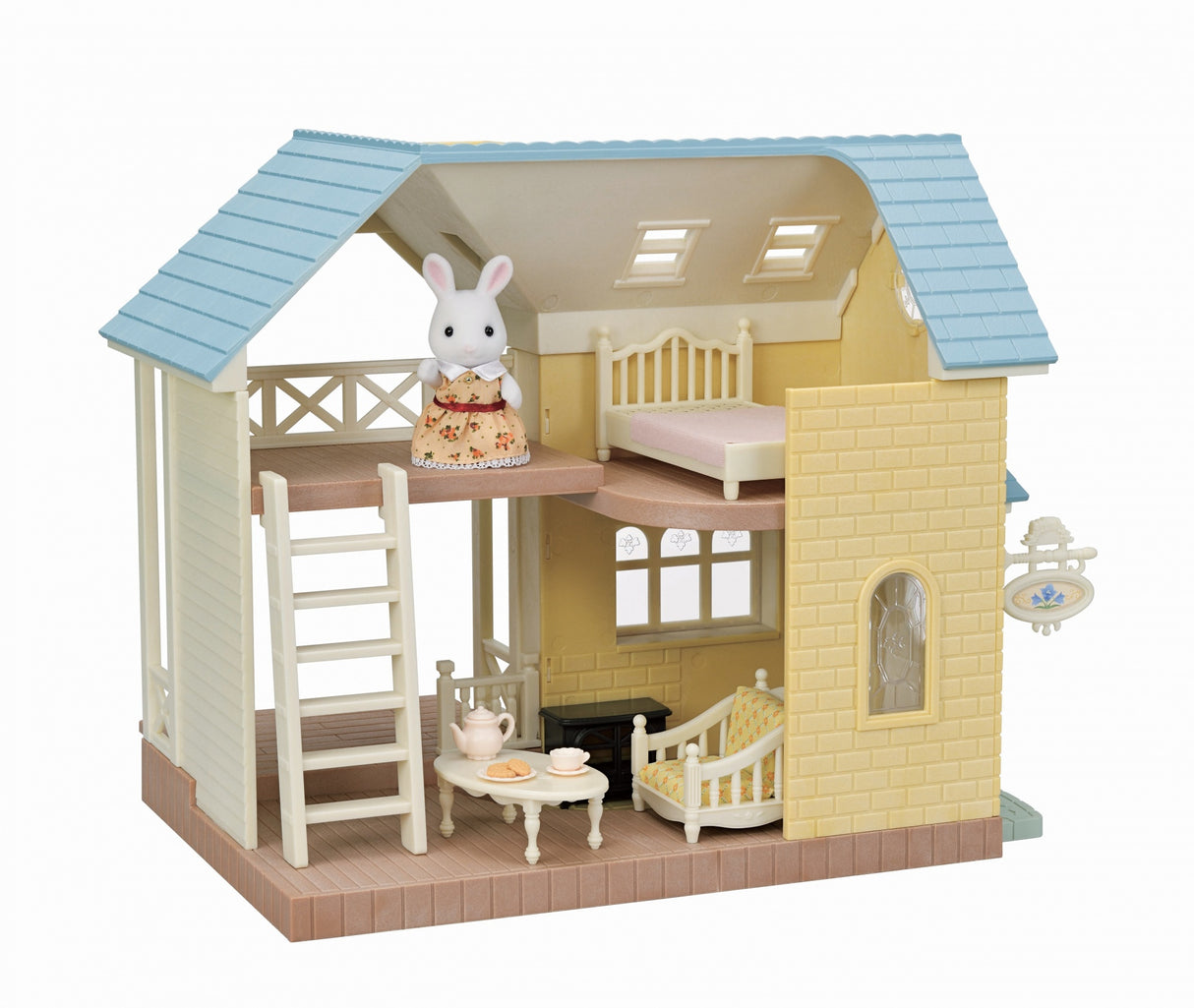 Le cottage au toit bleu - Sylvanian Families - 5671