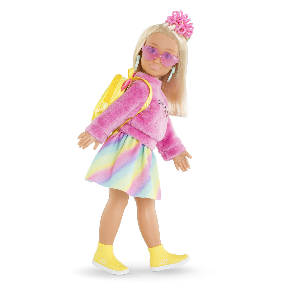 Accessoires poupée - COROLLE - Dressing fluo - Pour poupée mannequin 28 cm - 7 accessoires - Des 4 ans