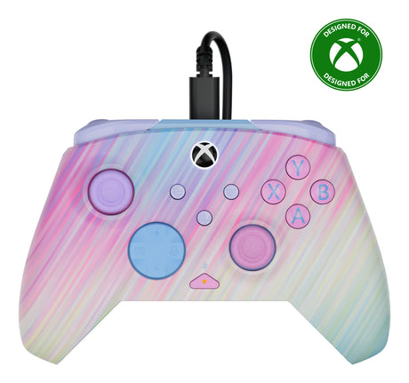 Manette filaire Turtle Beach Rematch Advanced Cotton Candy  Xbox Series XS, Xbox One et PC