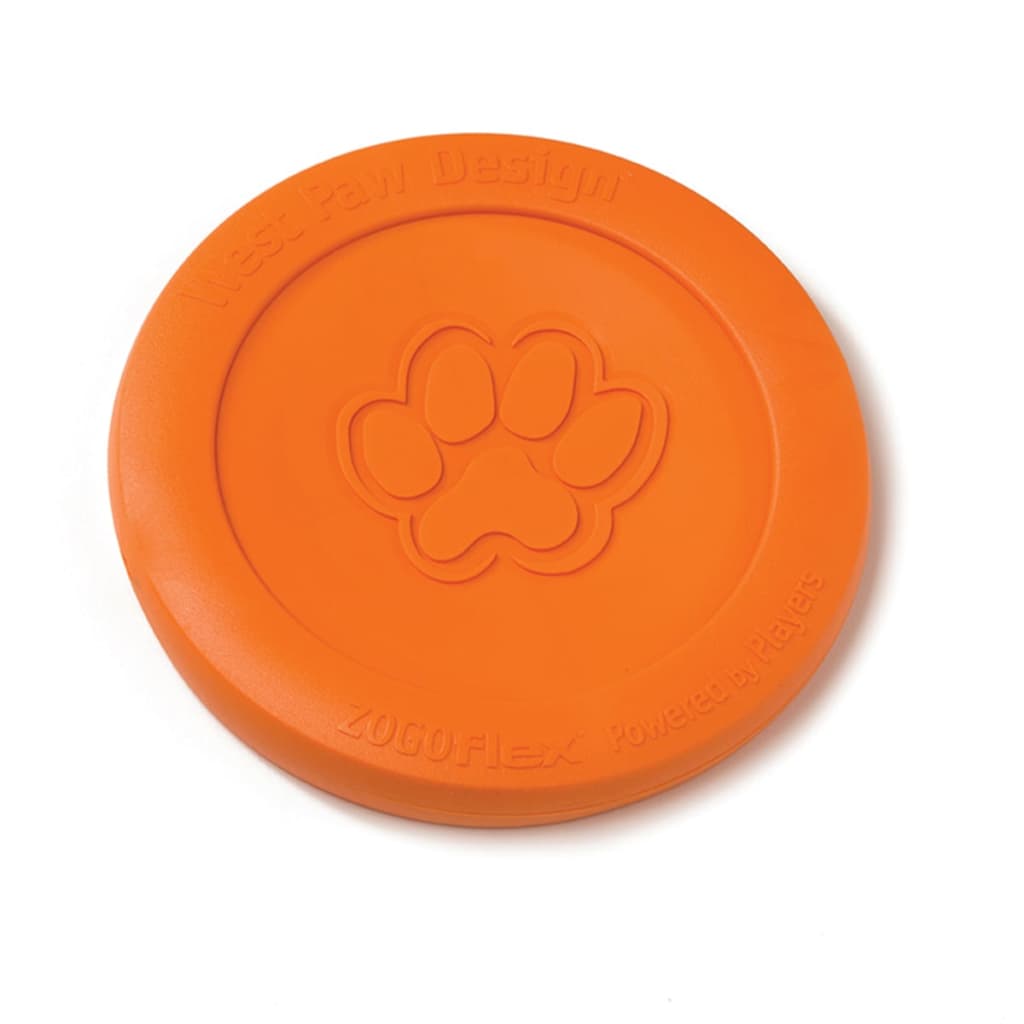 Zogoflex Frisbee für Hunde Zisc Größe L Orange 1937