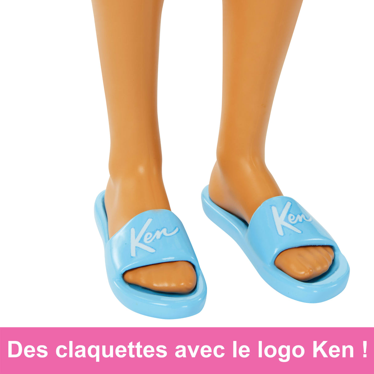 Barbie-Ken Plage-Poupée blonde short de bain et accessoires de plage HPL74