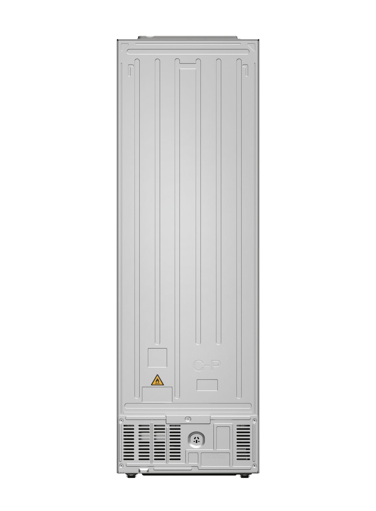 Réfrigérateur combiné - HAIER - 3D 60 Series 5 HTW5618ENPT - Classe E - 360 L - 185 x 59,5 x 66,7 cm - Noir