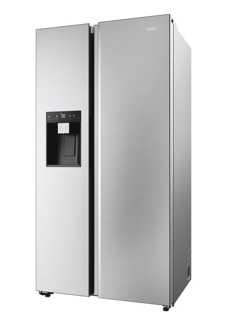 Réfrigérateur Américain - HAIER - HSW59F18EIMM - Classe E - 601 L - 36 dB - Platinium