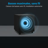 Barre de Son 2.1 - MEDION - 2x30W RMS + Sub 60W RMS - Caisson sans fil